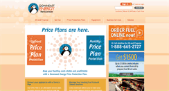 Desktop Screenshot of downeastenergy.com